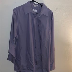Etienne Aigner Purple Men’s Dress Shirt